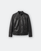 Men Leather Biker Jacket
