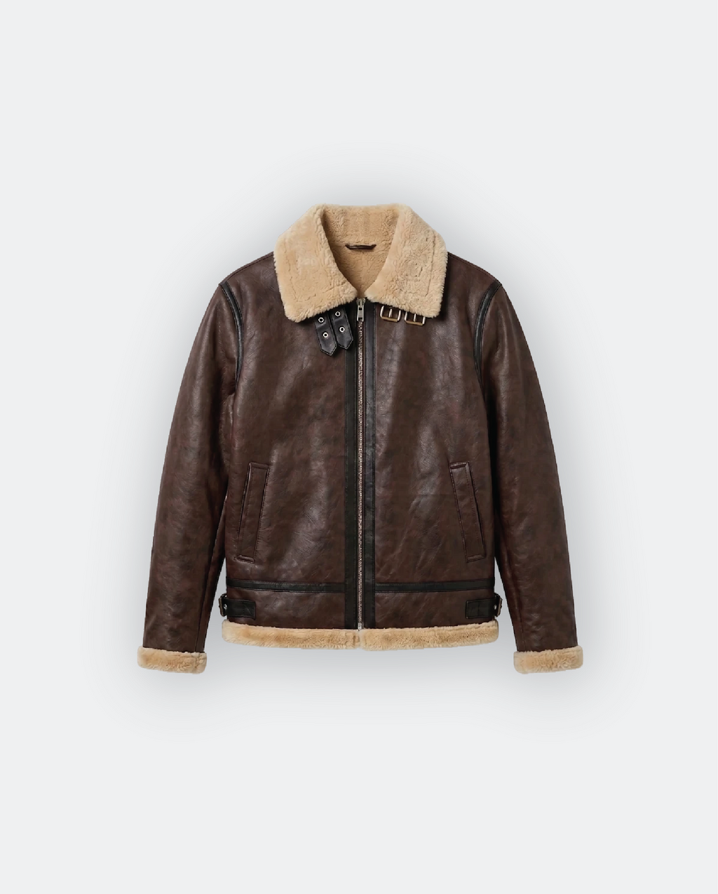 Men B3 Shearling Bomber