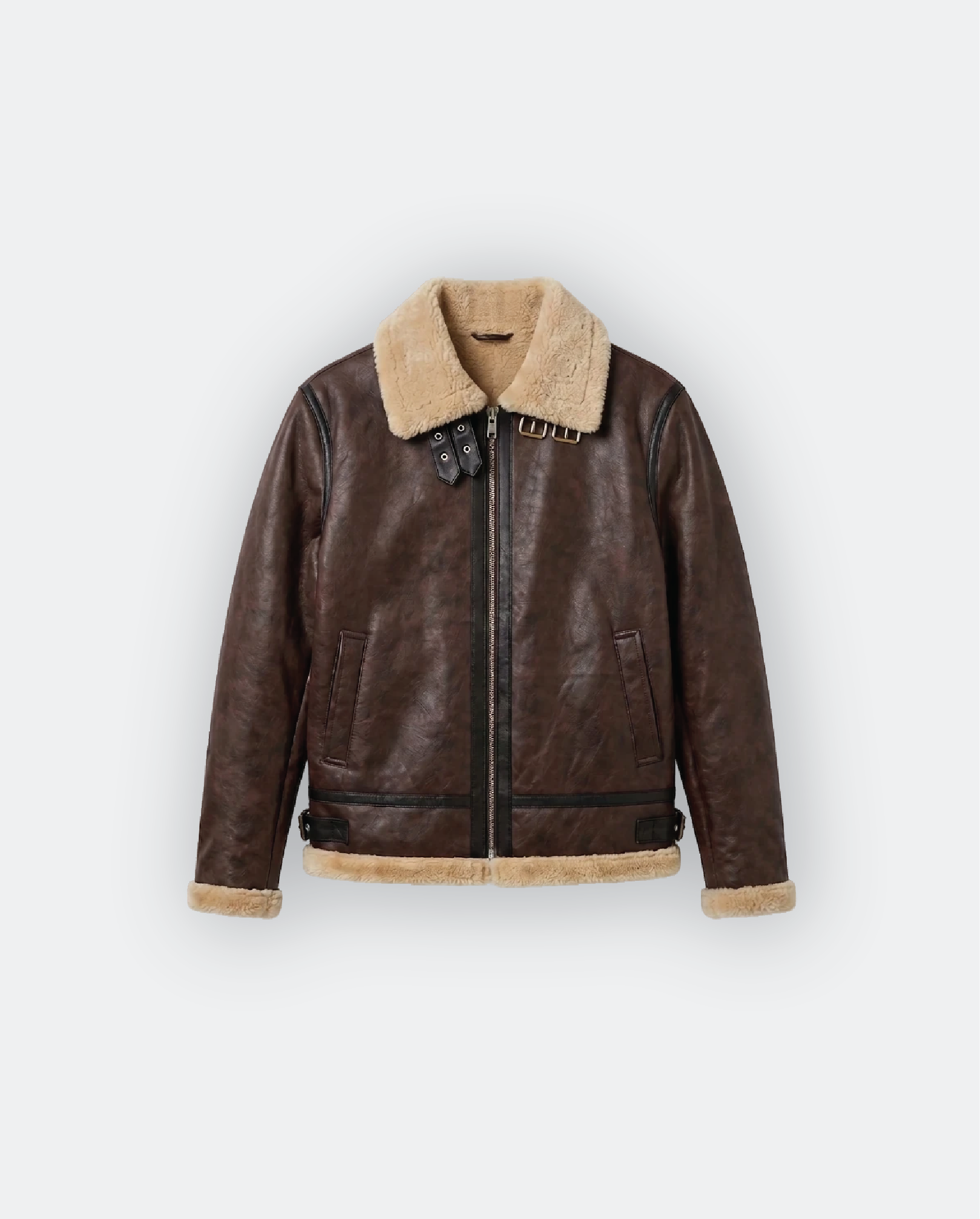 Men B3 Shearling Bomber