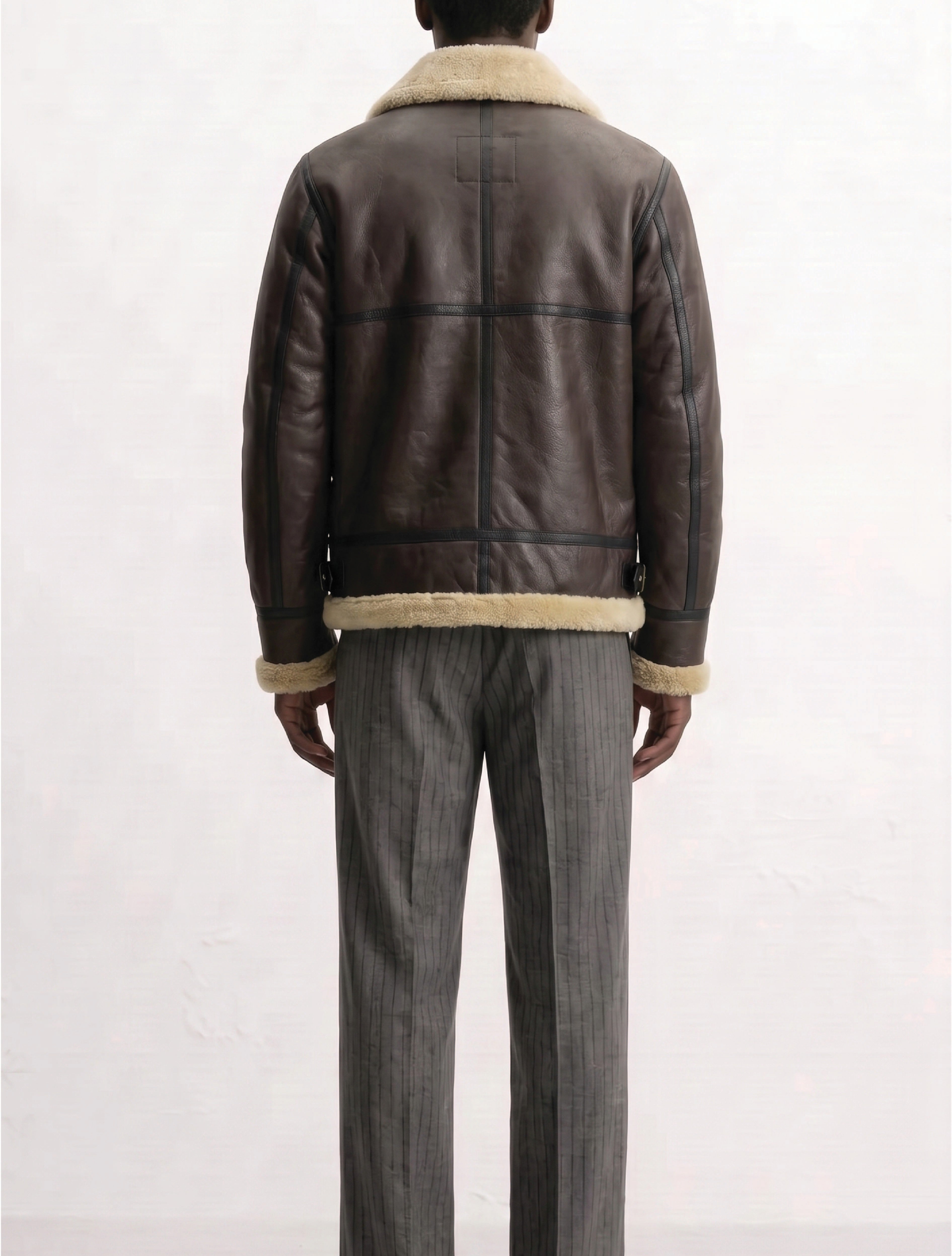 Men B3 Shearling Bomber