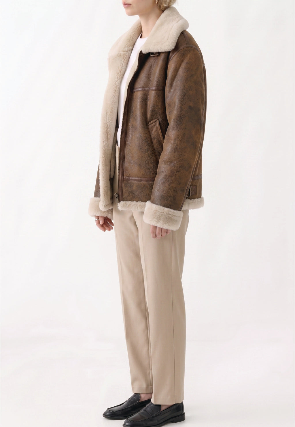 Women B3 Shearling Bomber
