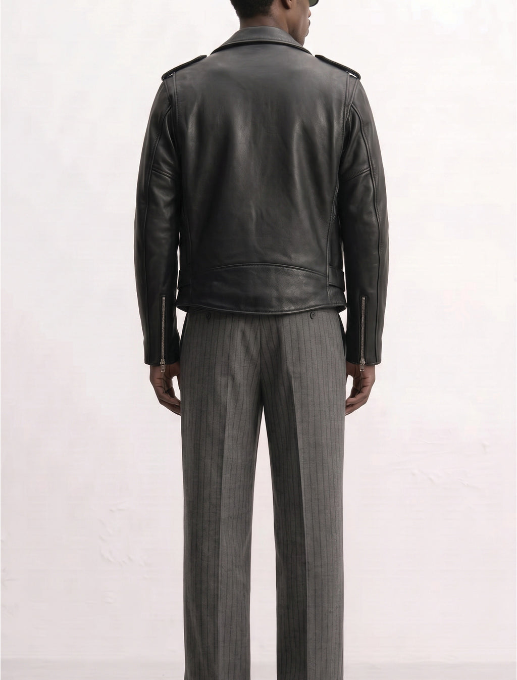 Men Ghost Motorcycle Jacket