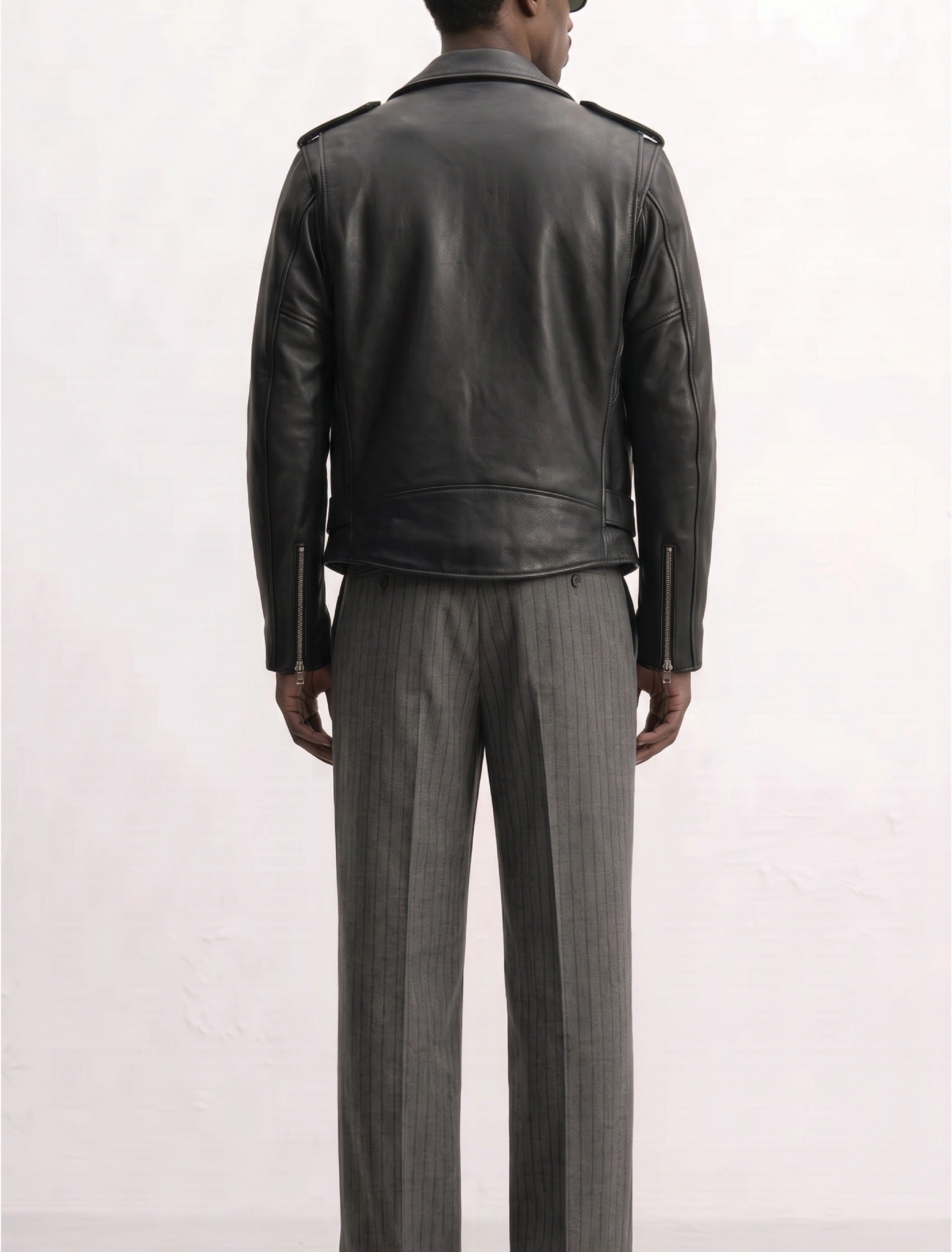 Men Ghost Motorcycle Jacket