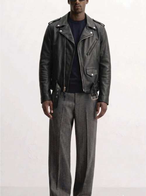 Men Ghost Motorcycle Jacket