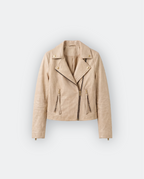 Women Leather Biker Jacket